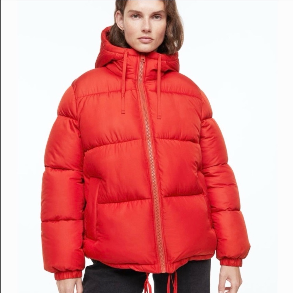 🆕 H&M Oversized Hooded Quilted Puffer Jacket